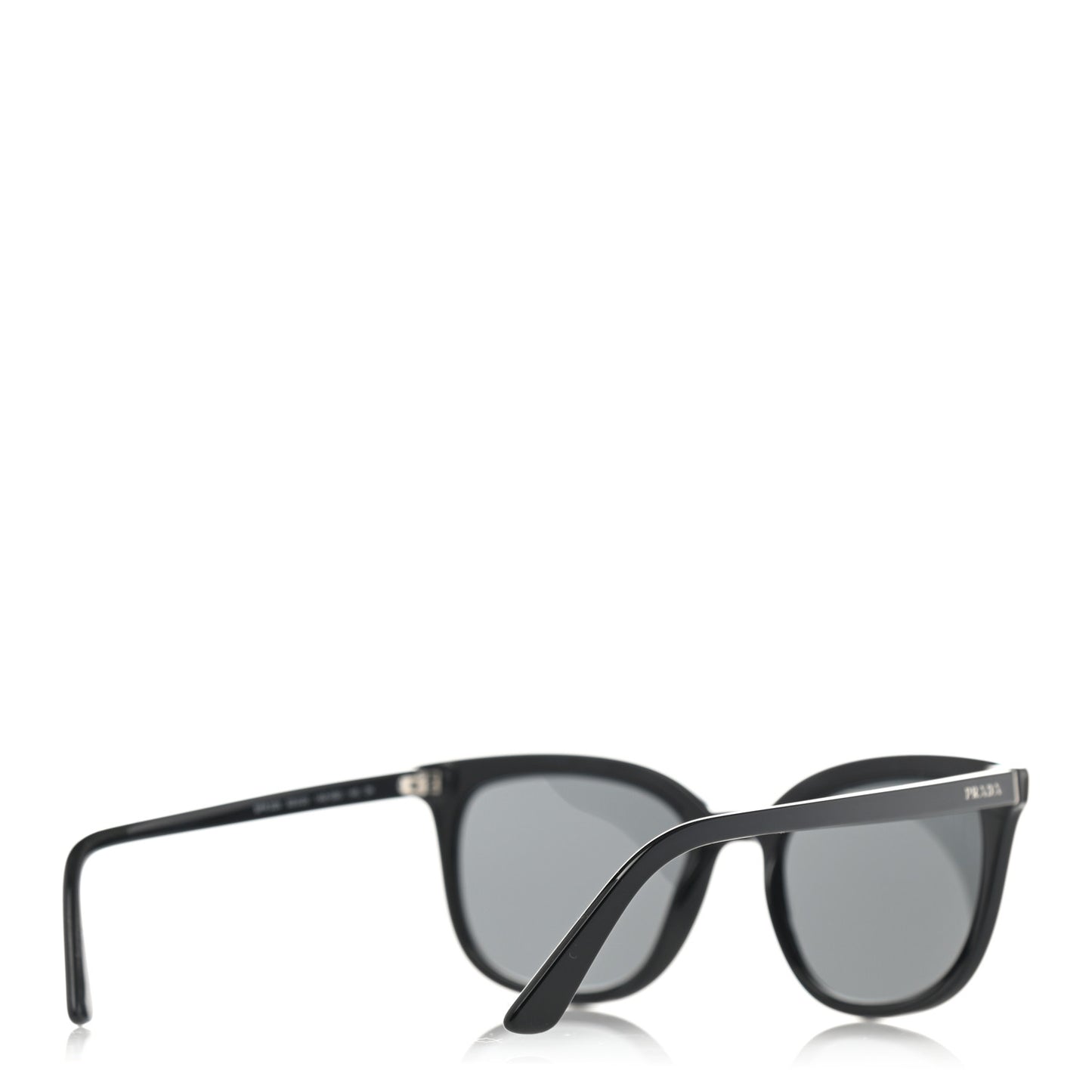 Acetate Pillow Cat Eye Sunglasses SPR 03X Black