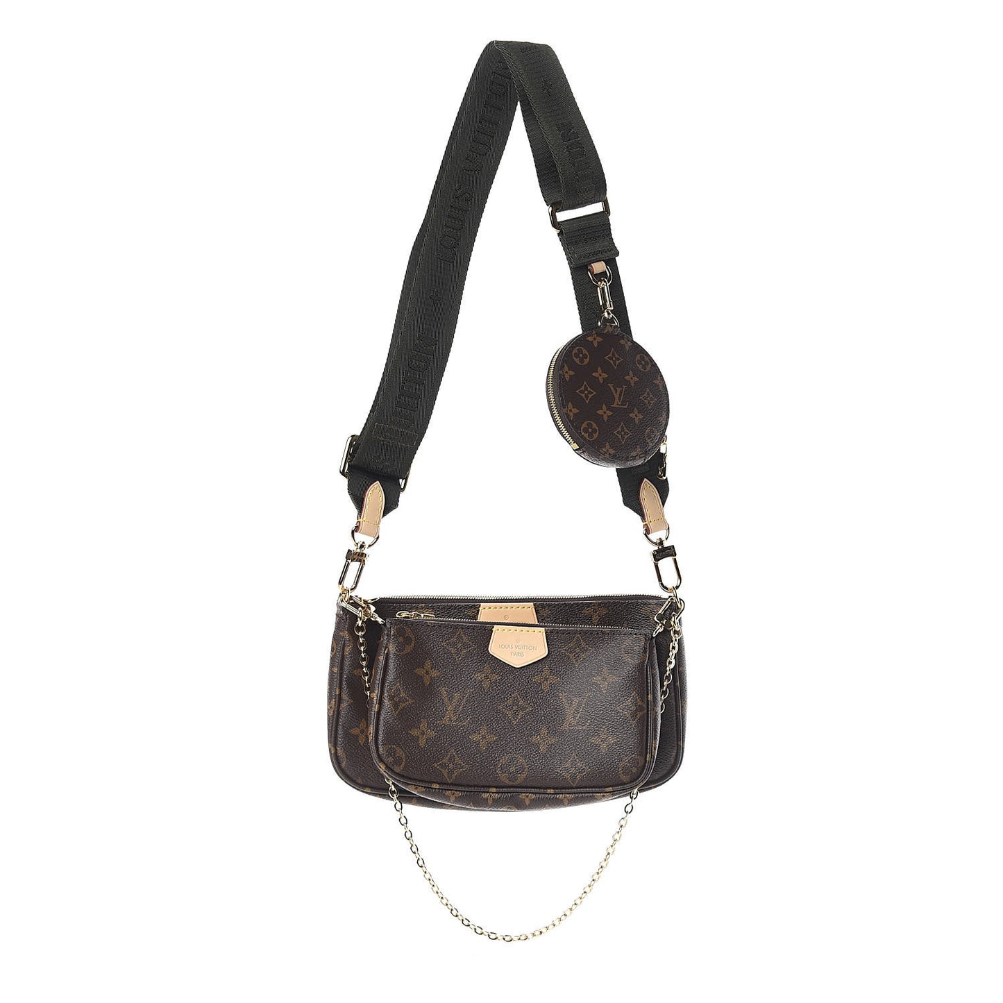 Monogram Multi Pochette Accessories Kaki