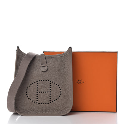 Hermes Taurillon Maurice Evelyne TPM Gris Asphalte 11 of 11