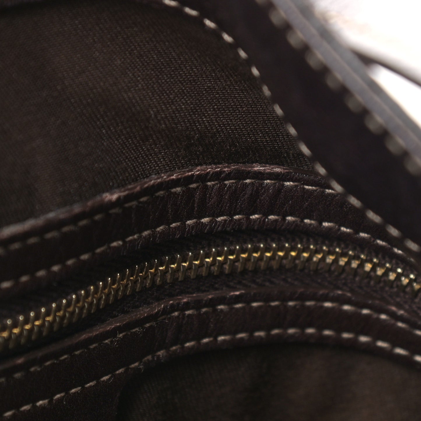 Calfskin Medium Britt Tote Dark Brown