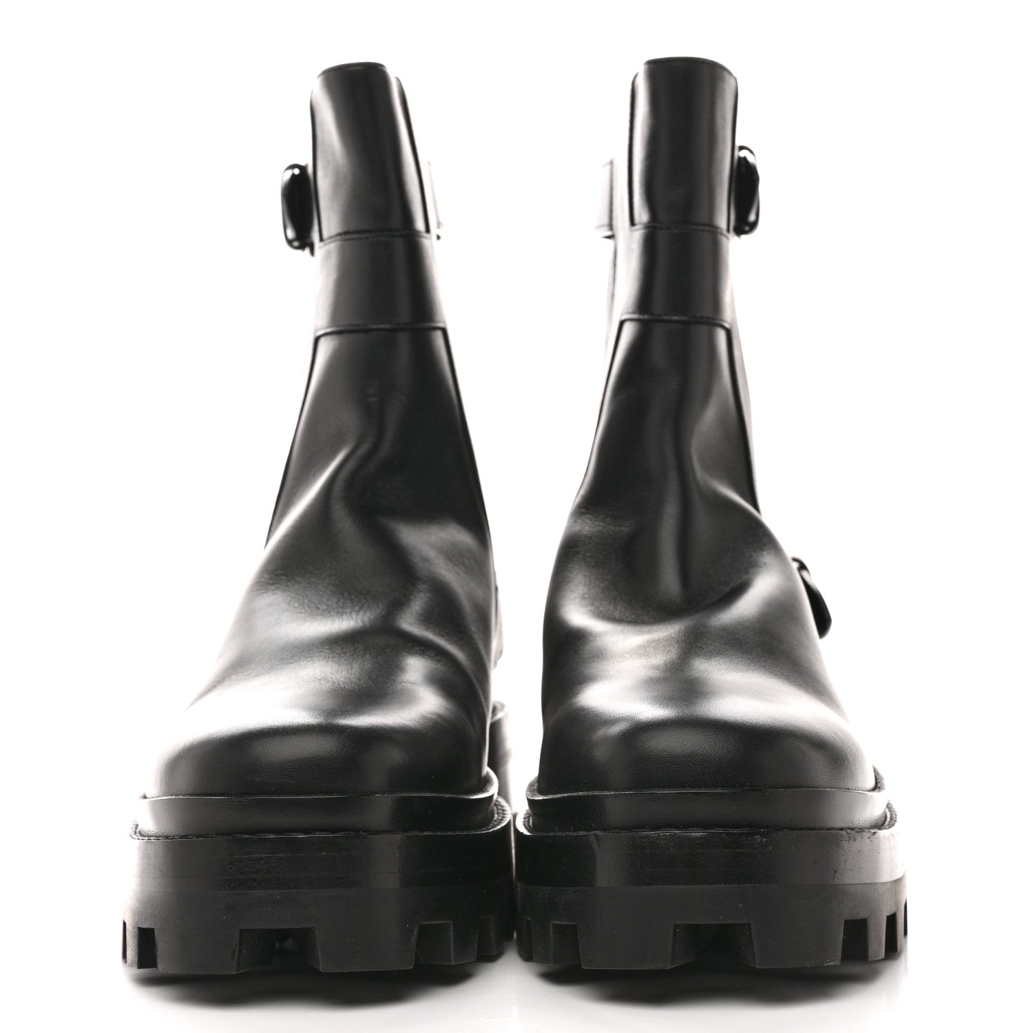 Hermes Calfskin Jaime Ankle Boots 39 Black 3 of 11