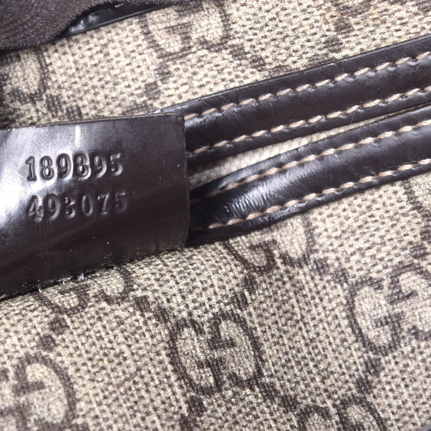 GG Plus Monogram Tattoo Heart Medium Joy Boston Dark Brown