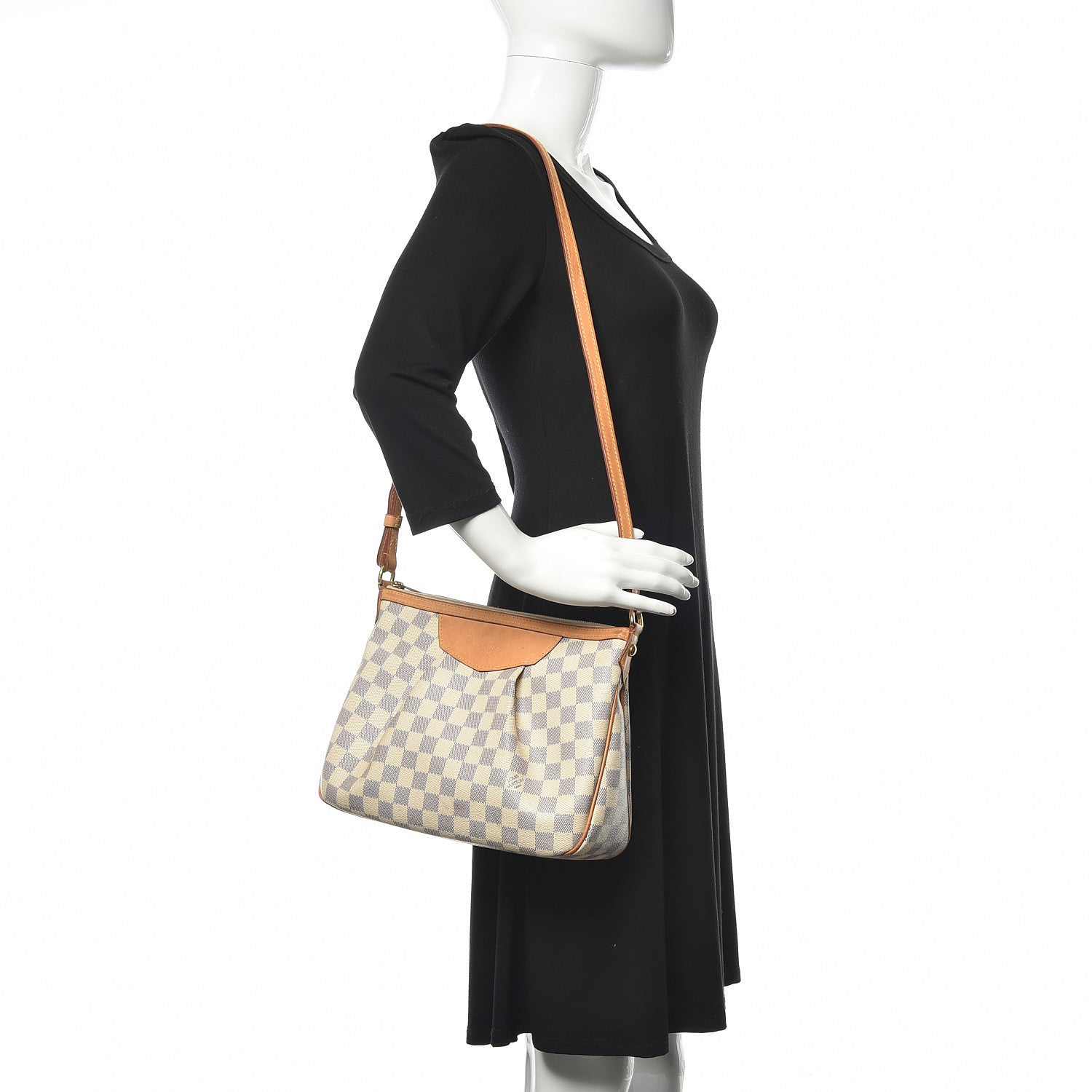 Louis Vuitton Damier Azur Siracusa PM 2 of 12