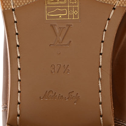 Louis Vuitton Canvas Calfskin Embossed Monogram Flat Seine Boots 37.5 8 of 10