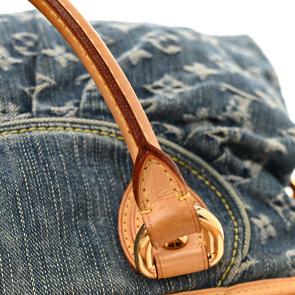 Louis Vuitton Denim Neo Cabby MM Blue 15 of 19