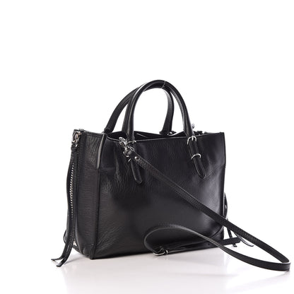 Balenciaga Grained Calfskin Papier Mini A4 Zip Around Tote Black 3 of 11