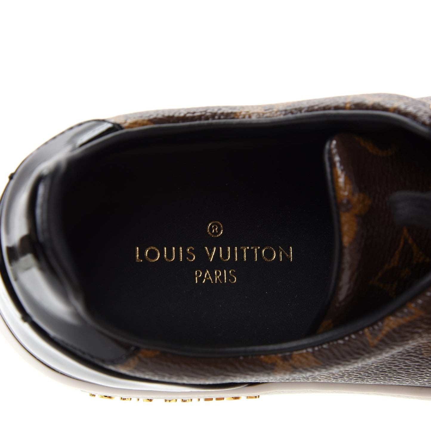 Patent Monogram Frontrow Sneakers 37