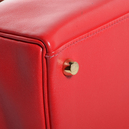 Hermes Veau Gulliver Kelly Retourne 28 Rouge Vif 20 of 24