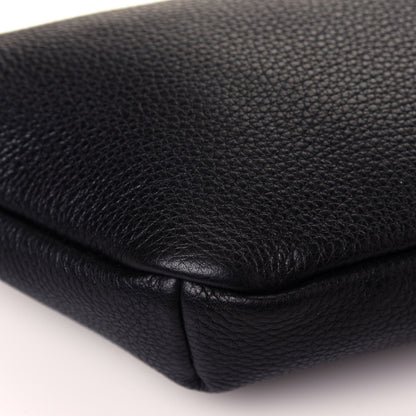 Gucci Grained Calfskin Small Logo Belt Bag Black 10 of 11