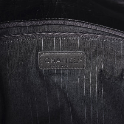 Chanel Lambskin In and Out XL Maxi Flap Black 6 of 11