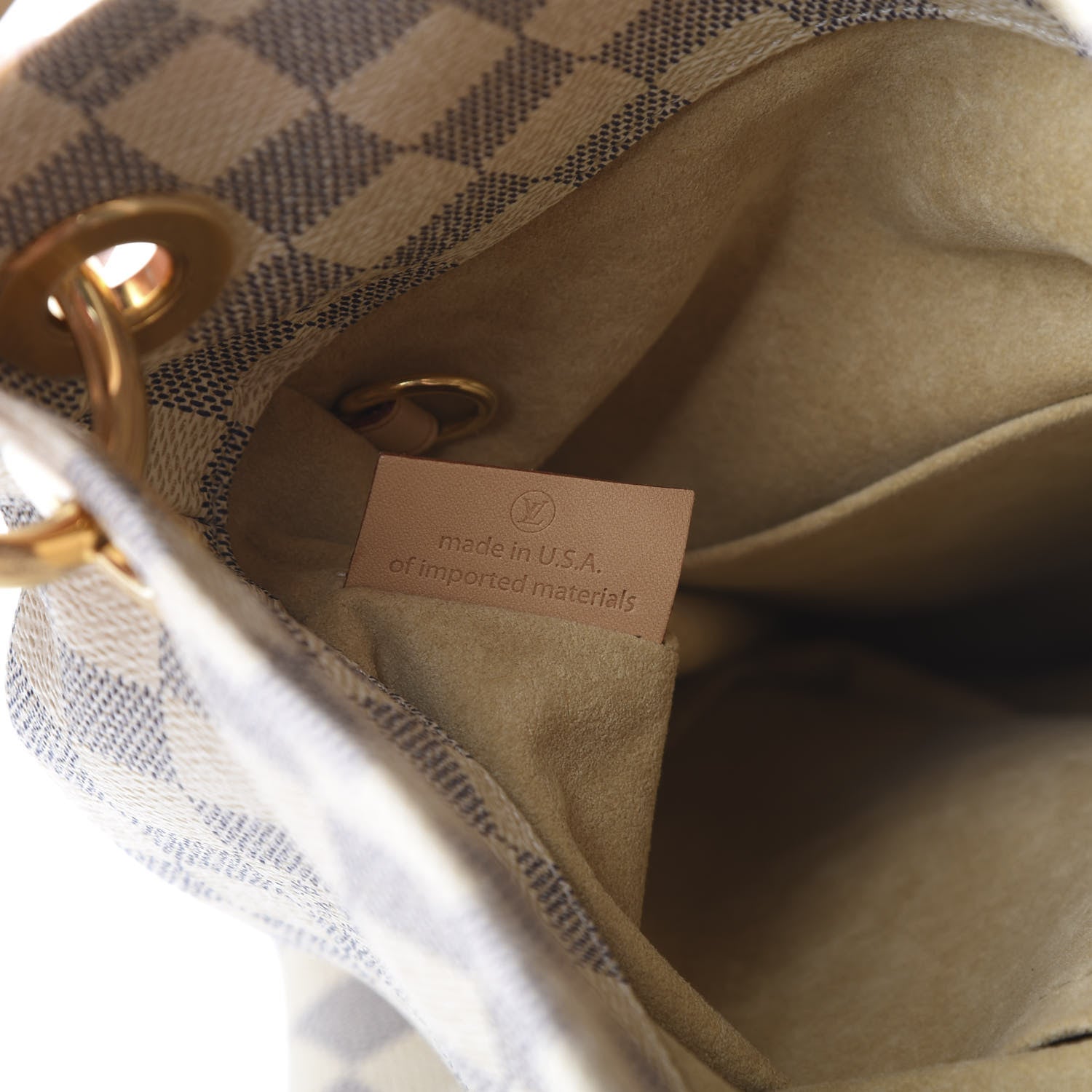 Louis Vuitton Damier Azur Artsy MM 6 of 10