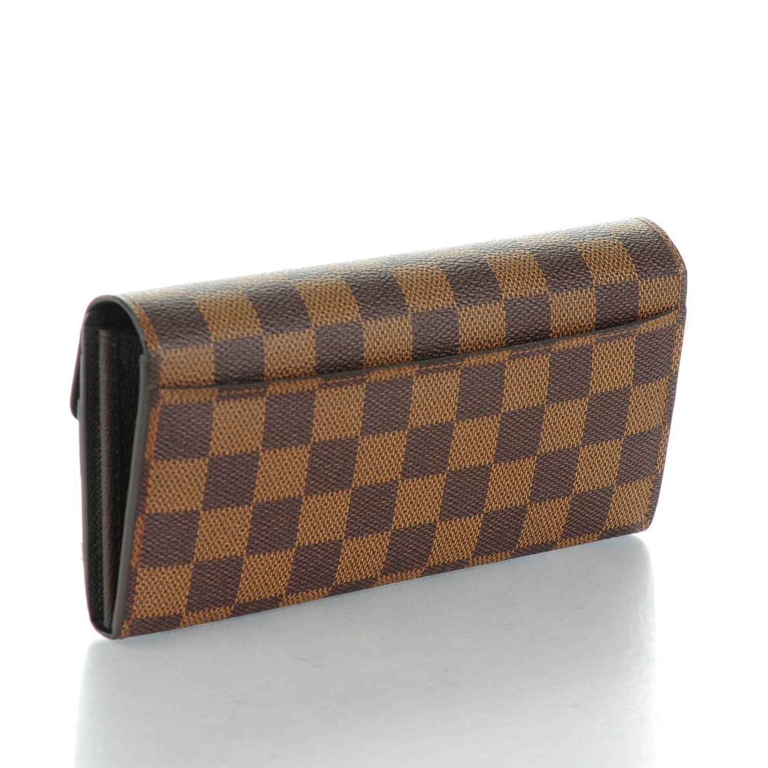 Louis Vuitton Damier Ebene Sarah Wallet NM 3 of 7