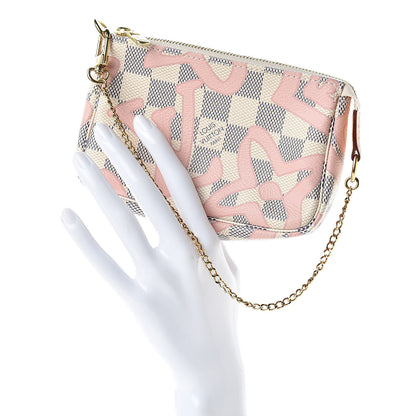 Louis Vuitton Damier Azur Tahitienne Mini Pochette Accessories 2 of 7