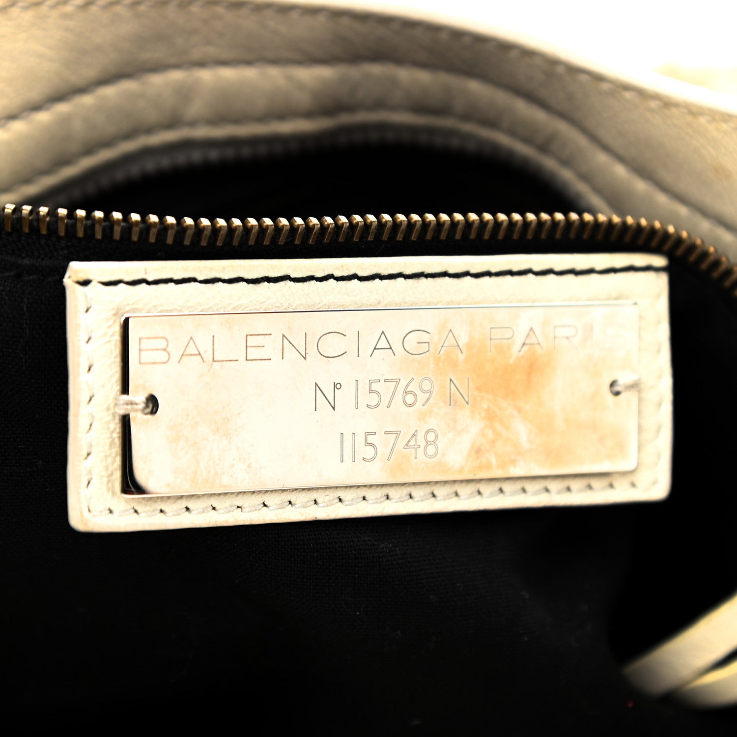 Balenciaga Agneau Classic Hardware City White Light 6 of 14