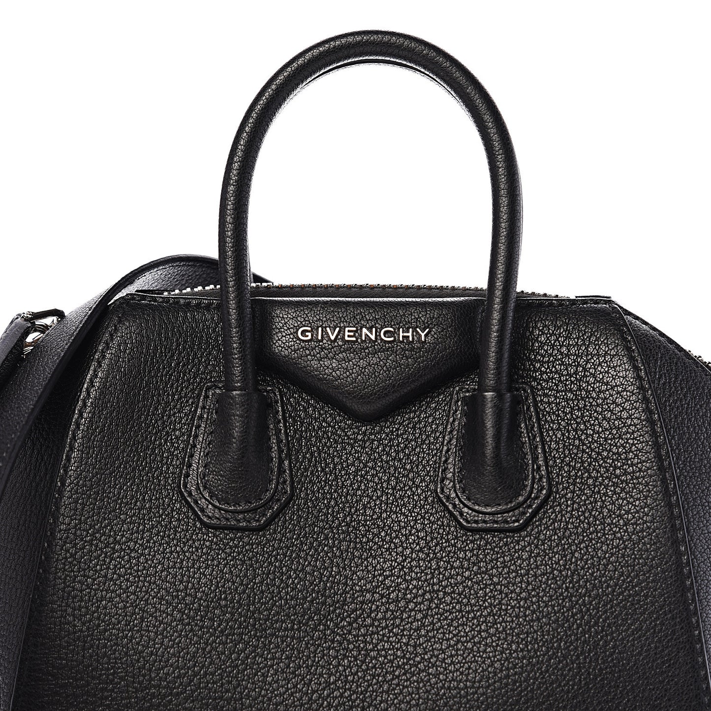 Sugar Goatskin Mini Antigona Black