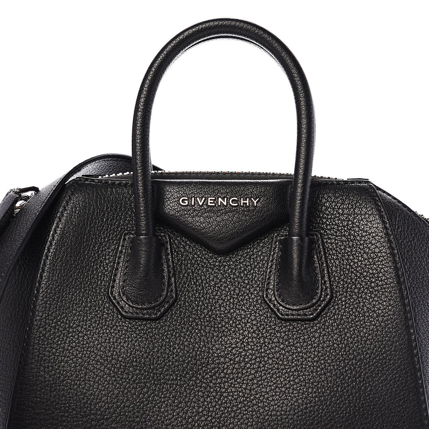 Givenchy Sugar Goatskin Mini Antigona Black 9 of 9