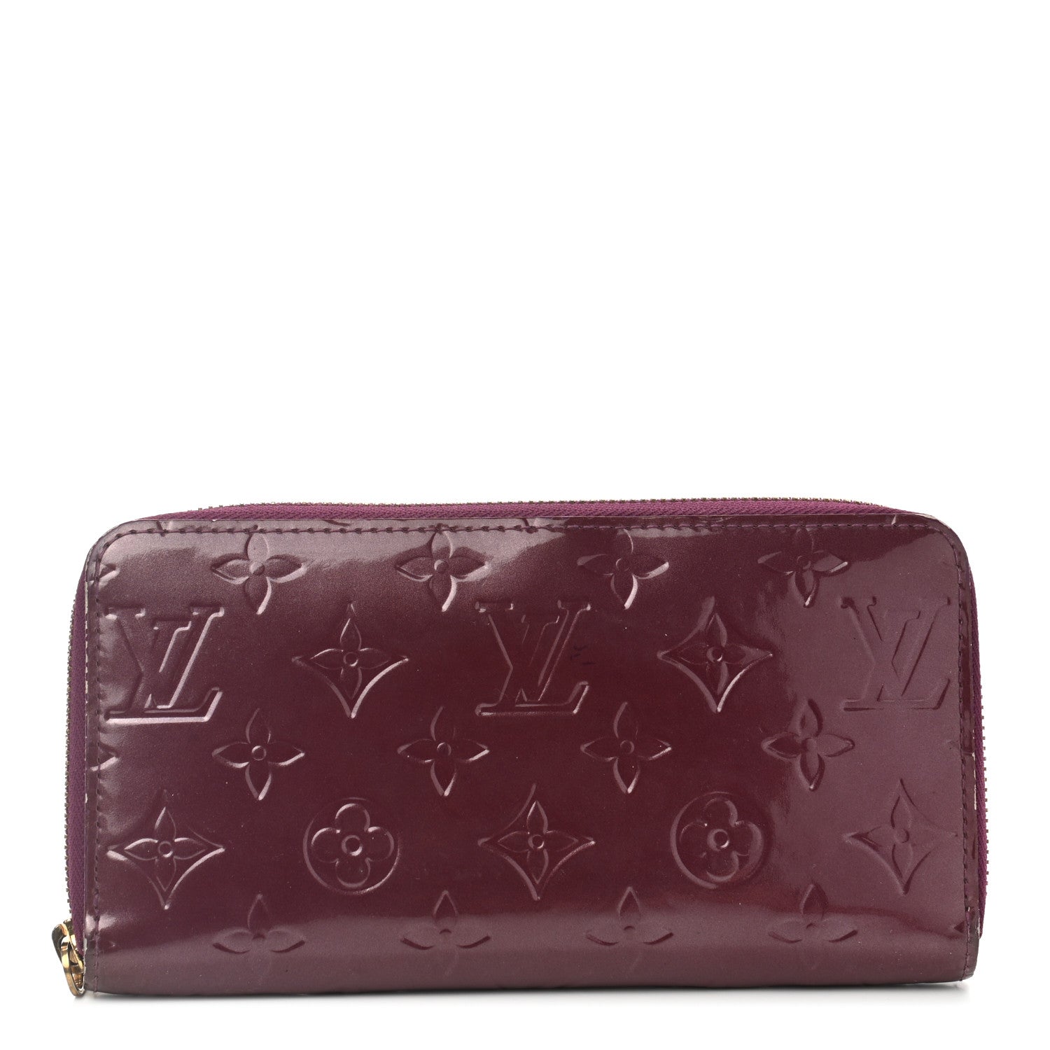 Louis Vuitton Vernis Zippy Wallet Violet 1 of 12