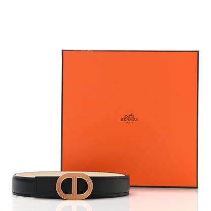 Hermes Swift Epsom 24mm Rivage Belt 85 Black Nata 5 of 5