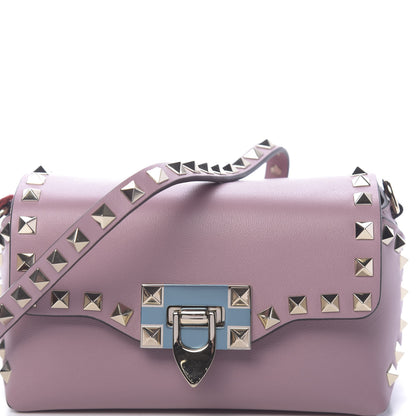 Valentino Garavani Vitello Mini Rockstud Crossbody Bag Lipstick 9 of 9