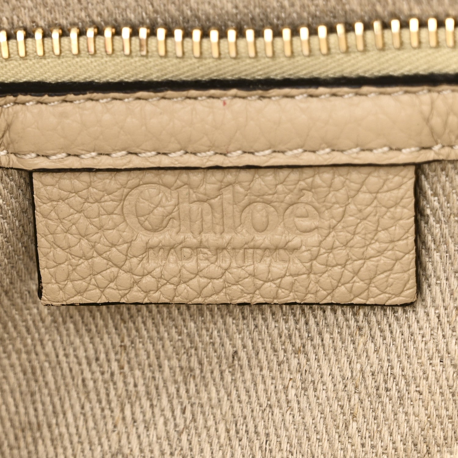 Chloe Calfskin Mediium Marcie Satchel Root Beige 6 of 9