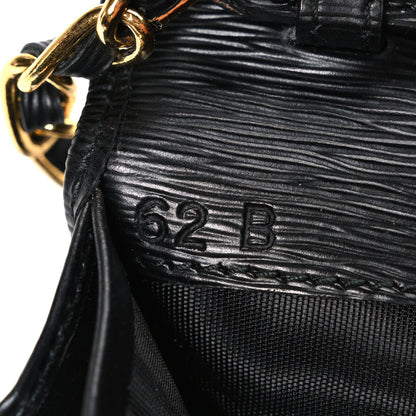 Prada Saffiano Metal Oro Chain Wallet Black 6 of 9