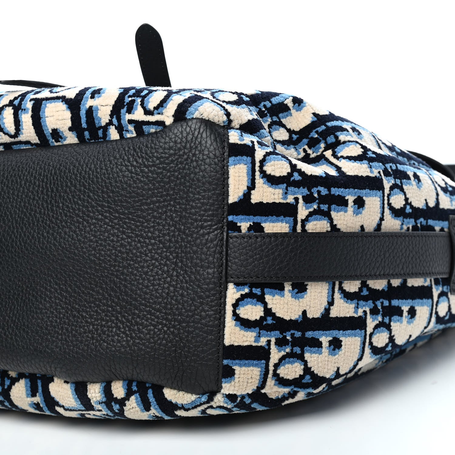 Christian Dior Oblique Saddle Soft Bag Bleu Marine 9 of 9