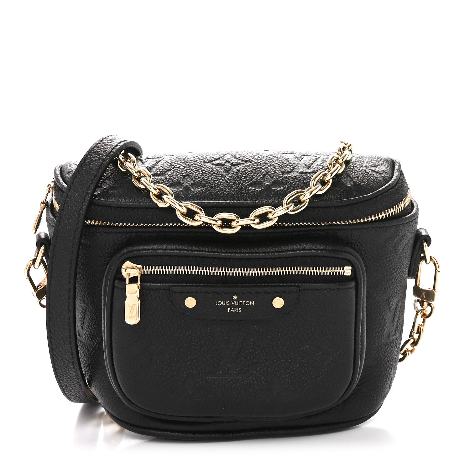 Louis Vuitton Empreinte Mini Bumbag Black 1 of 9