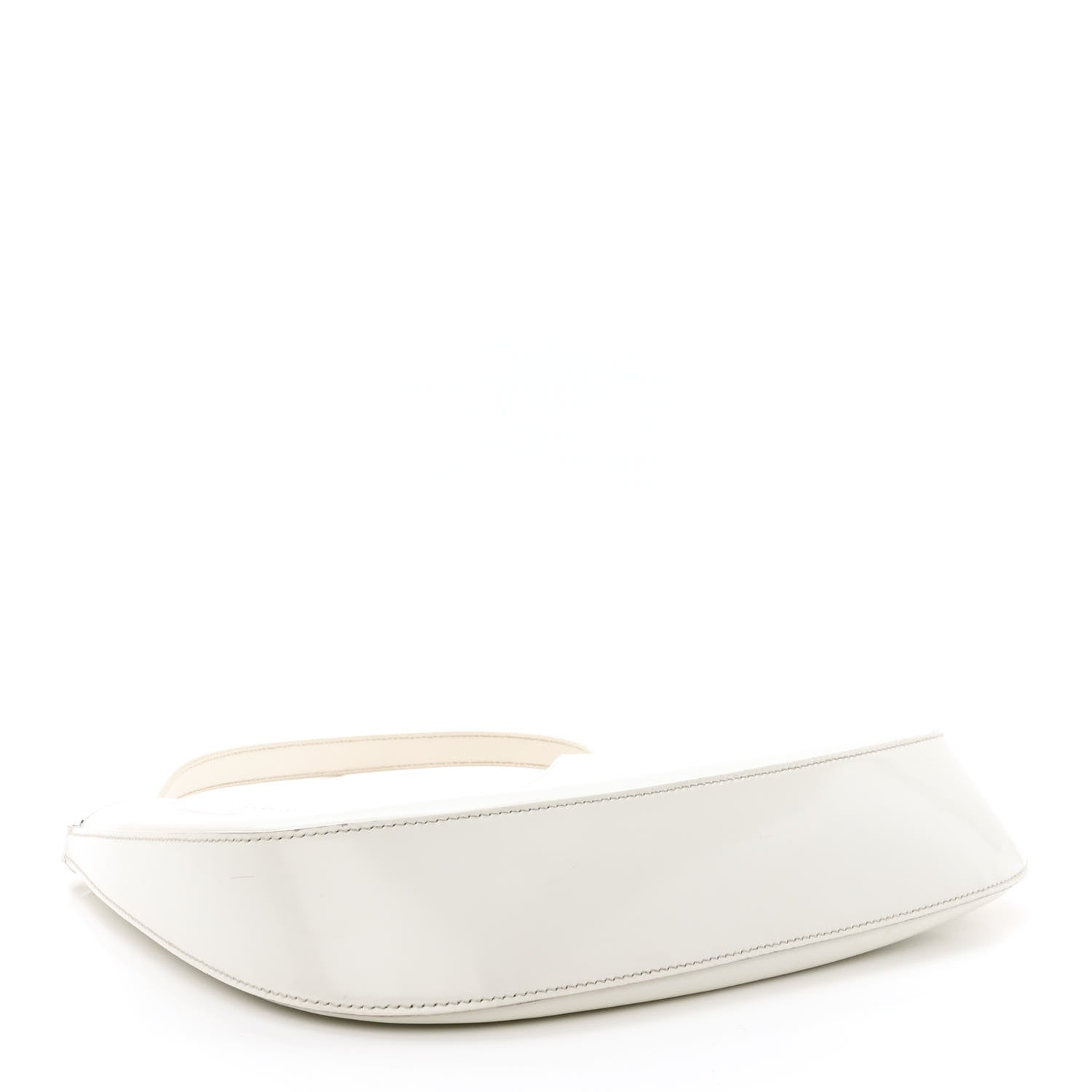 Prada Spazzolato Cleo Shoulder Bag White 4 of 12