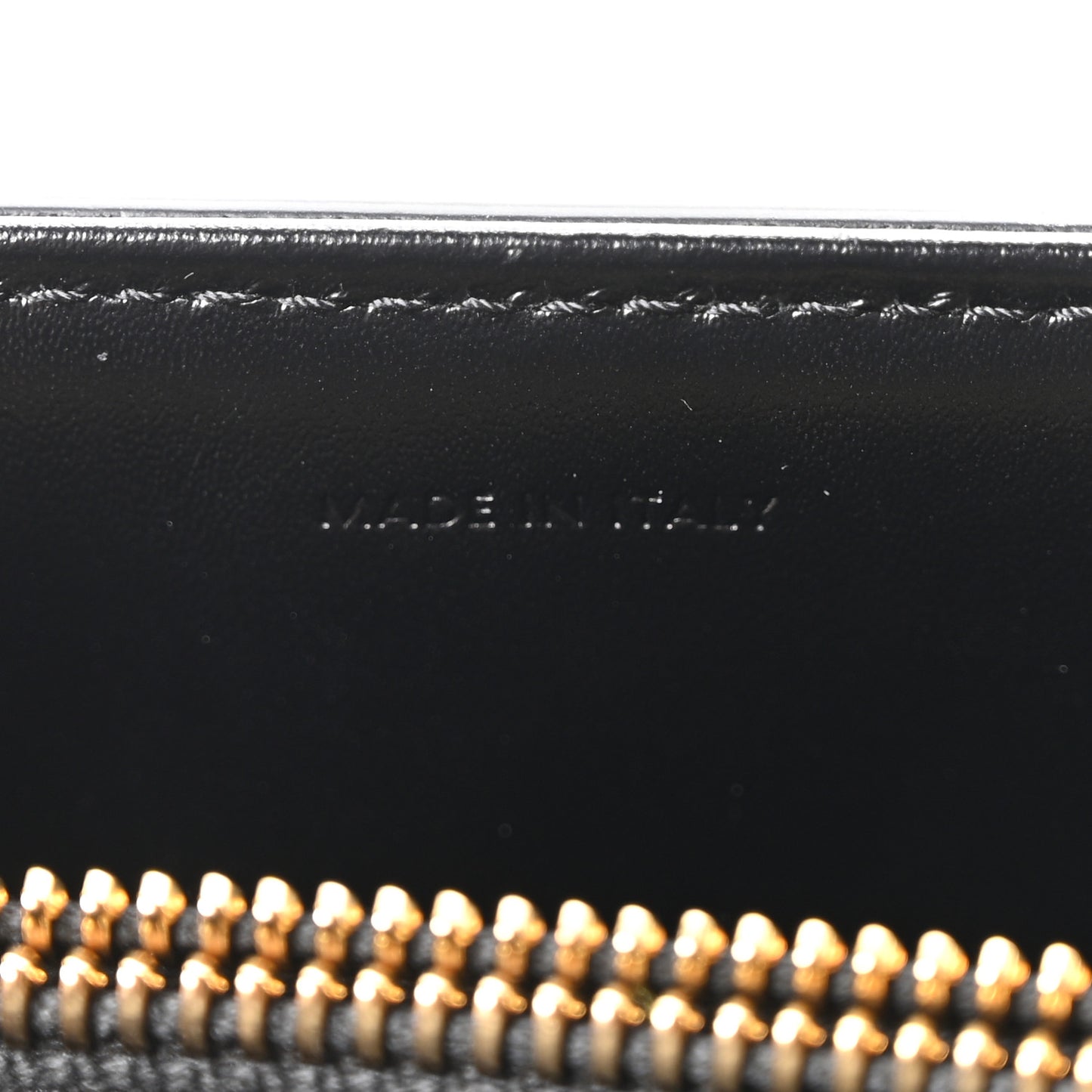 Satinated Calfskin Small 16 Top Handle Bag Black