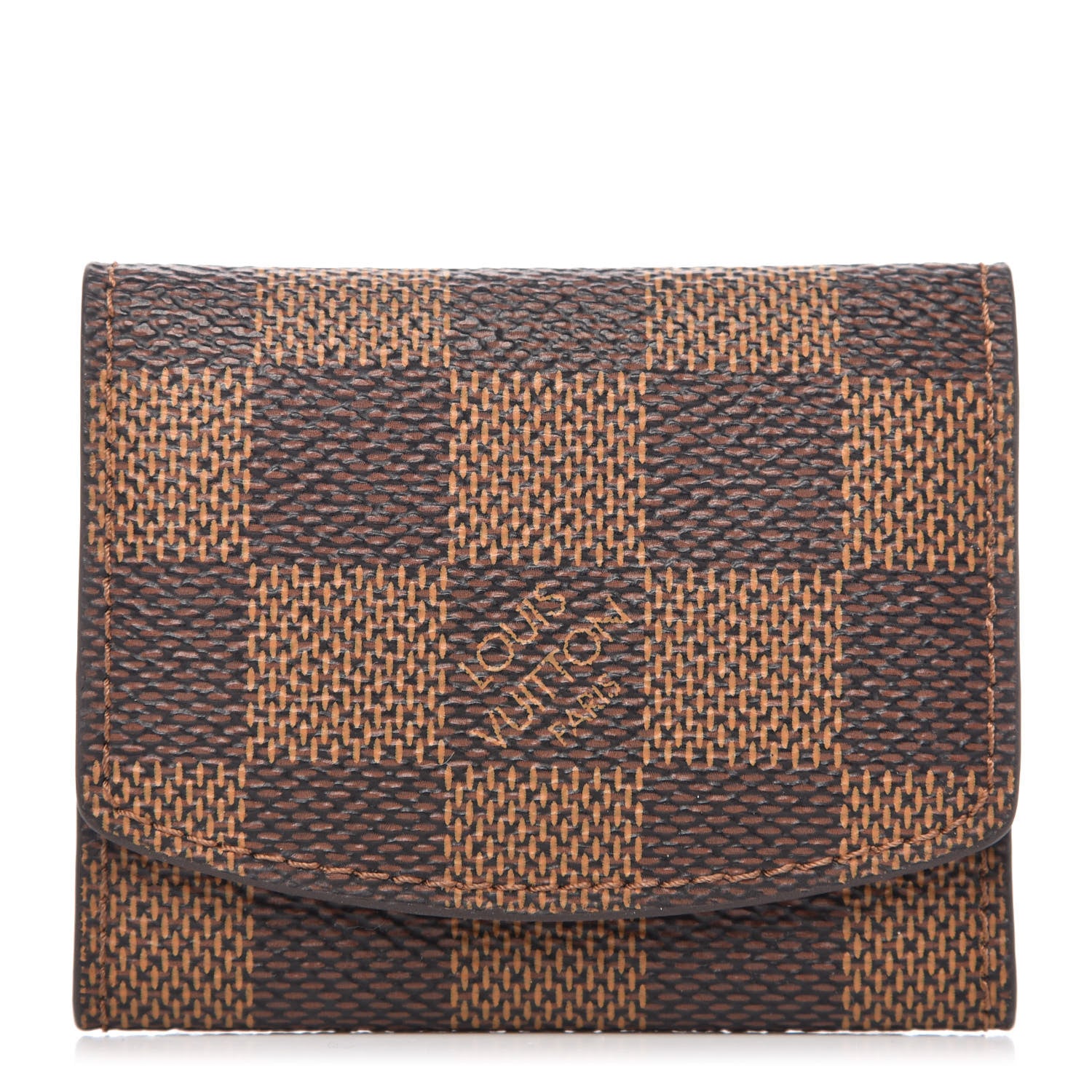 Louis Vuitton Damier Ebene Cufflinks Case 1 of 6
