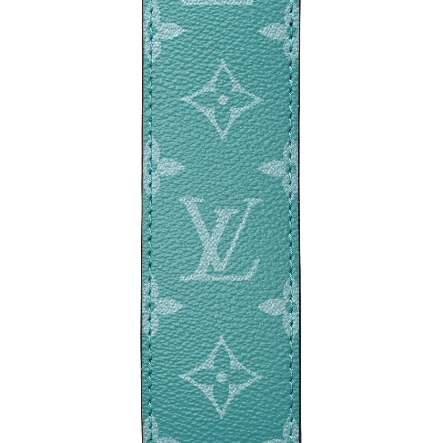 Monogram Bandouliere Shoulder Strap Pacific Blue Turquoise