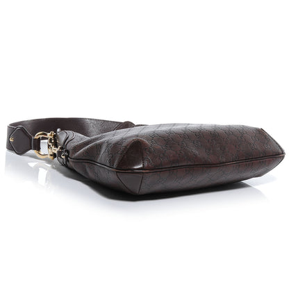 Gucci Guccissima Creole Hobo Chocolate 4 of 9