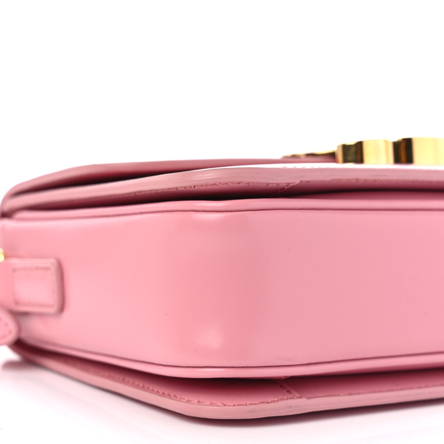 Shiny Calfskin Teen Triomphe Rose