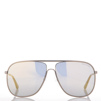 Tom Ford Dominic Aviator Sunglasses TF451 Silver 2 of 7
