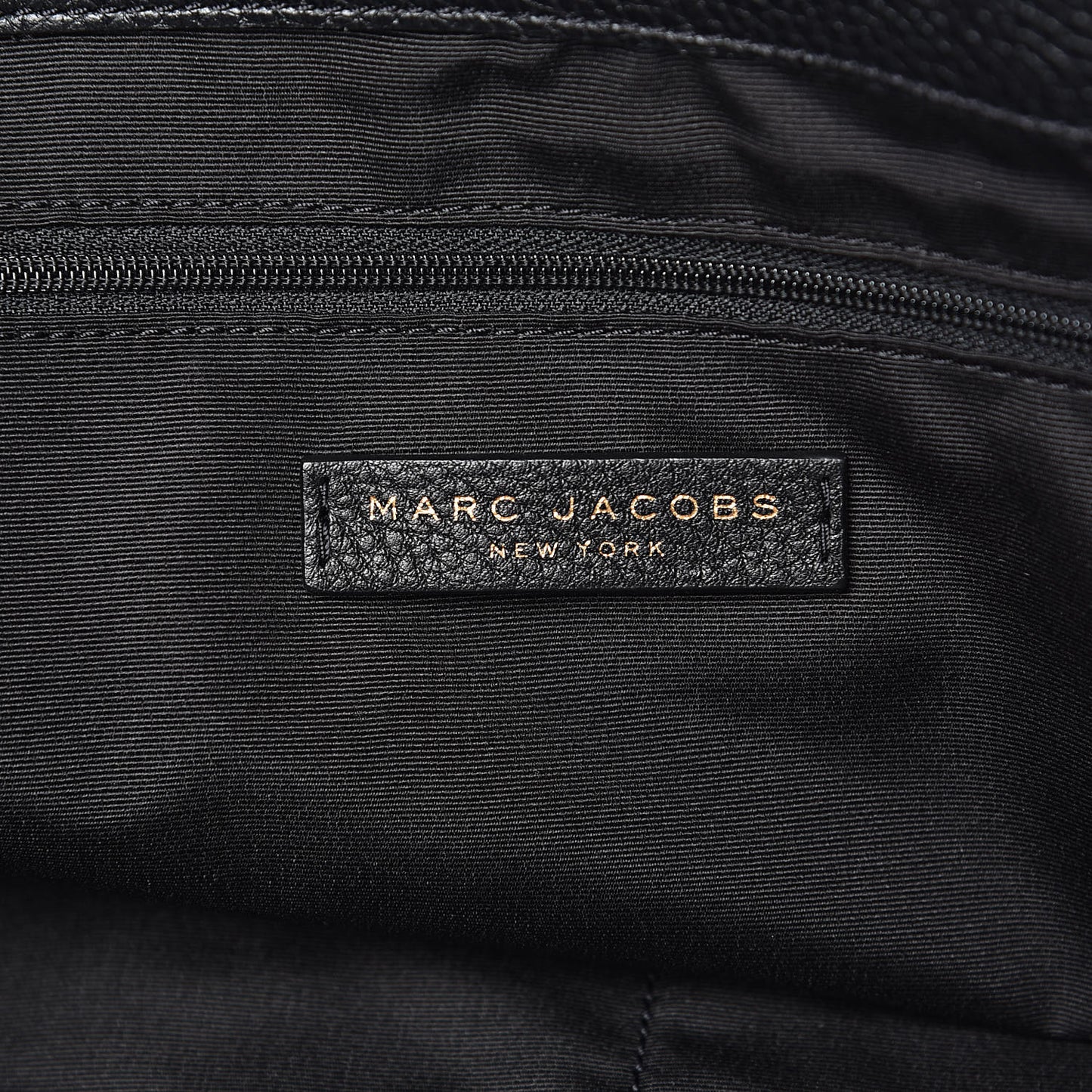 Pebbled Calfskin Shopping Tote Black