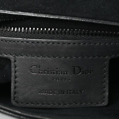 Christian Dior Ultra Matte Calfskin Saddle Bag Black 6 of 16