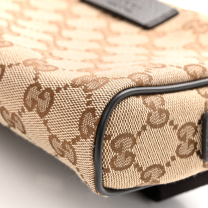Gucci Monogram Belt Bag Dark Brown 10 of 10
