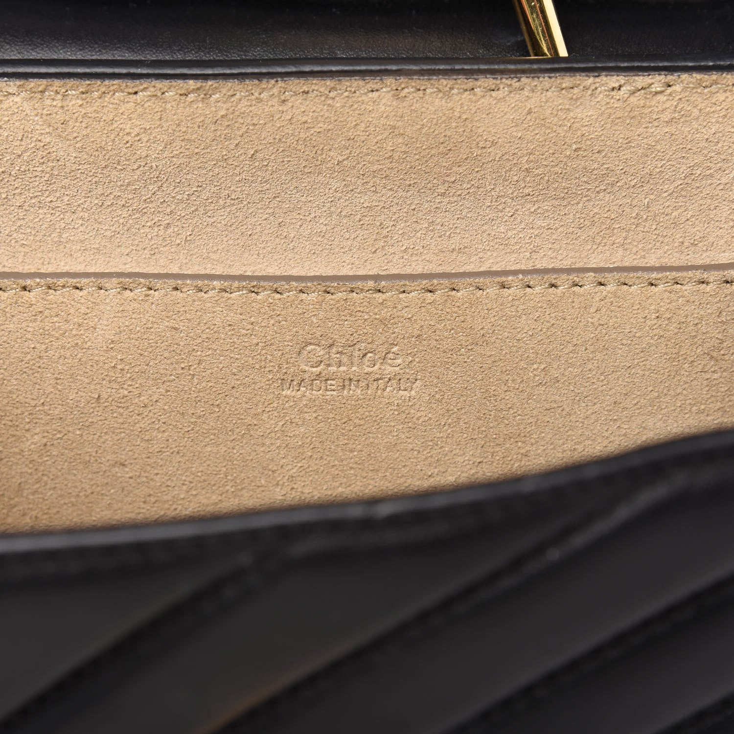 Chloe Calfskin Quilted Mini Drew Bijou Shoulder Bag Black 8 of 10