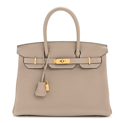 Hermes Togo Birkin 30 Gris Tourterelle 3 of 40
