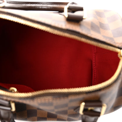 Louis Vuitton Damier Ebene Speedy Bandouliere 25 5 of 10