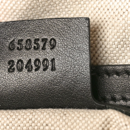 Gucci Calfskin GG Tennis Embossed Backpack Black 7 of 10