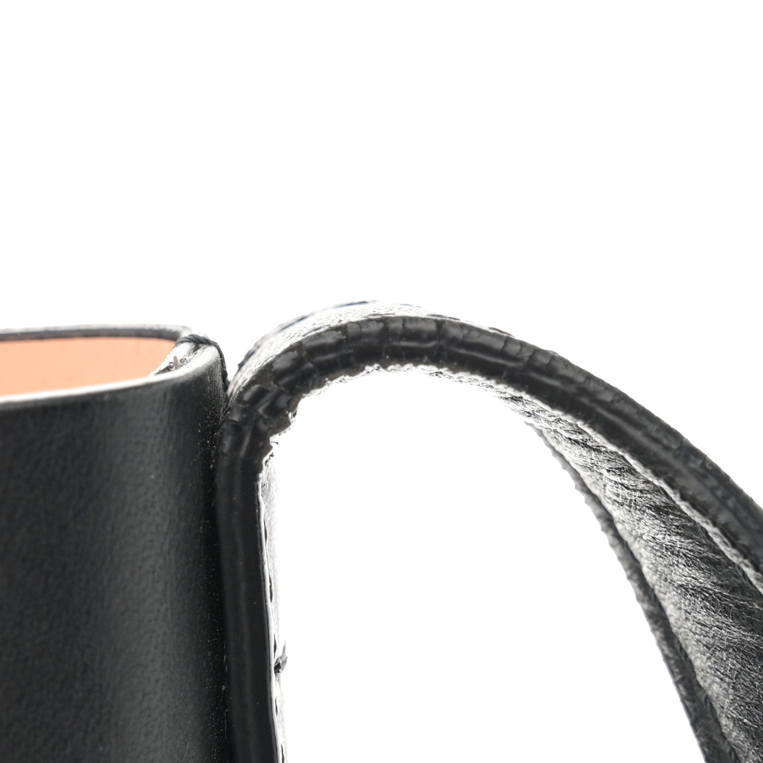 Mansur Gavriel Calfskin Mini Bucket Bag Black Ballerina 10 of 12