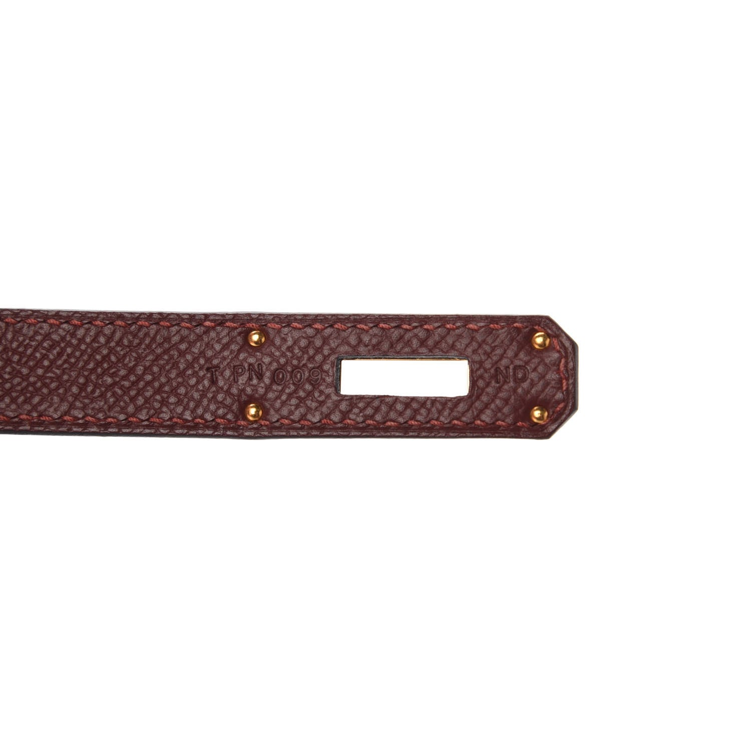Hermes Epsom Kelly Sellier 32 Rouge H 9 of 11
