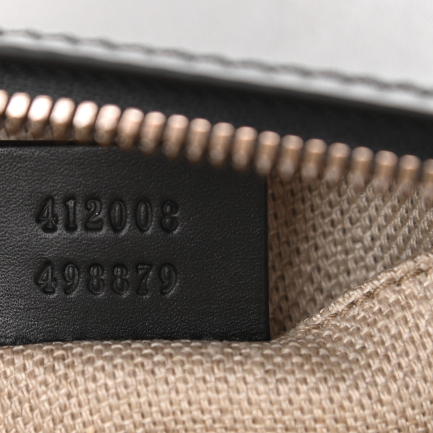 Gucci Calfskin Web Small Webby Bee Shoulder Bag Black 7 of 11