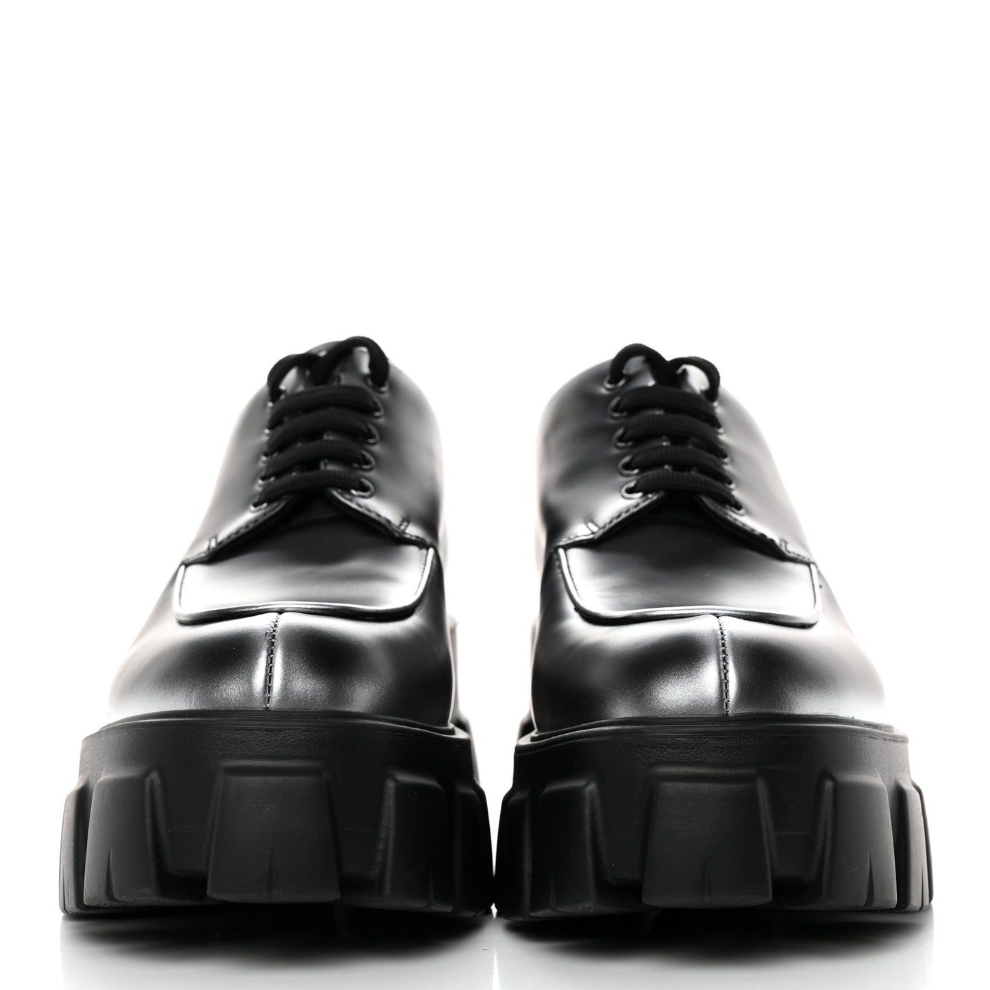 Spazzolato Rois Sfumato Monolith 55mm Derby Loafers 38.5 Black Argento