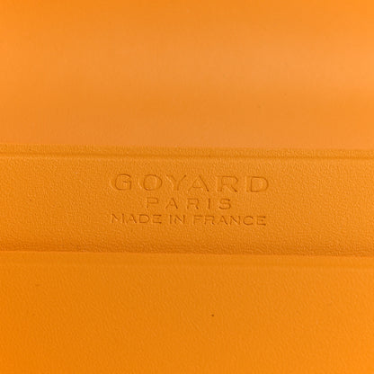 Goyard Goyardine Business Card Holder Yellow 7 of 8