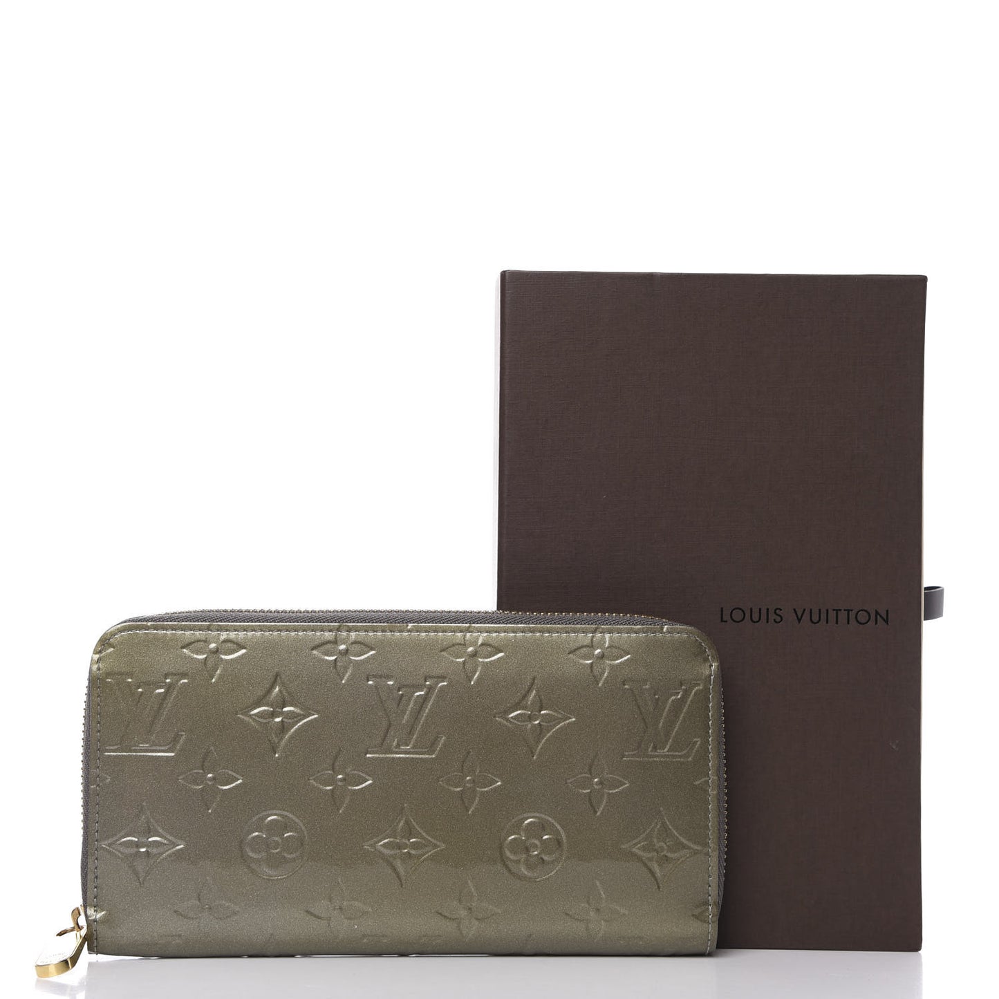 Vernis Zippy Wallet Gris Art Deco