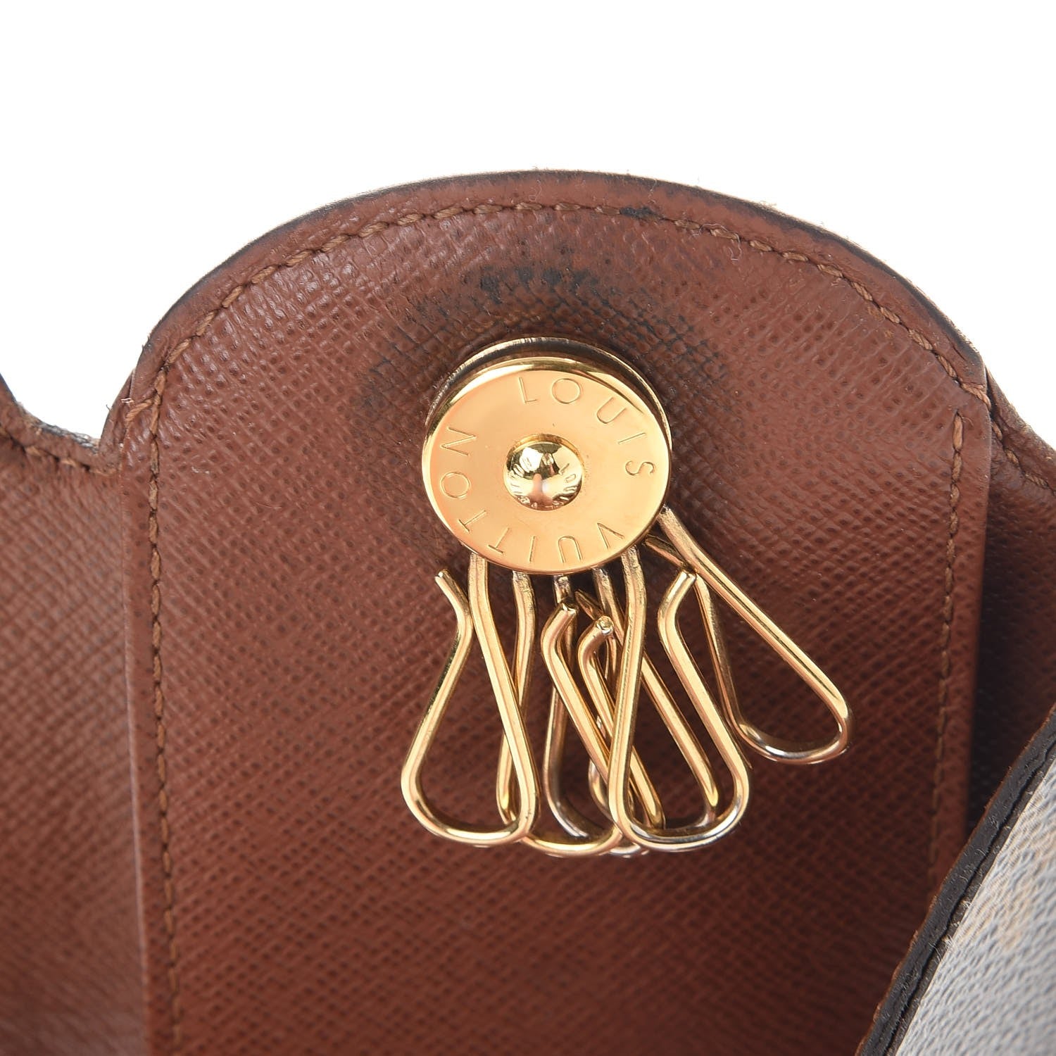 Louis Vuitton Monogram Round Key Holder GM 10 of 12