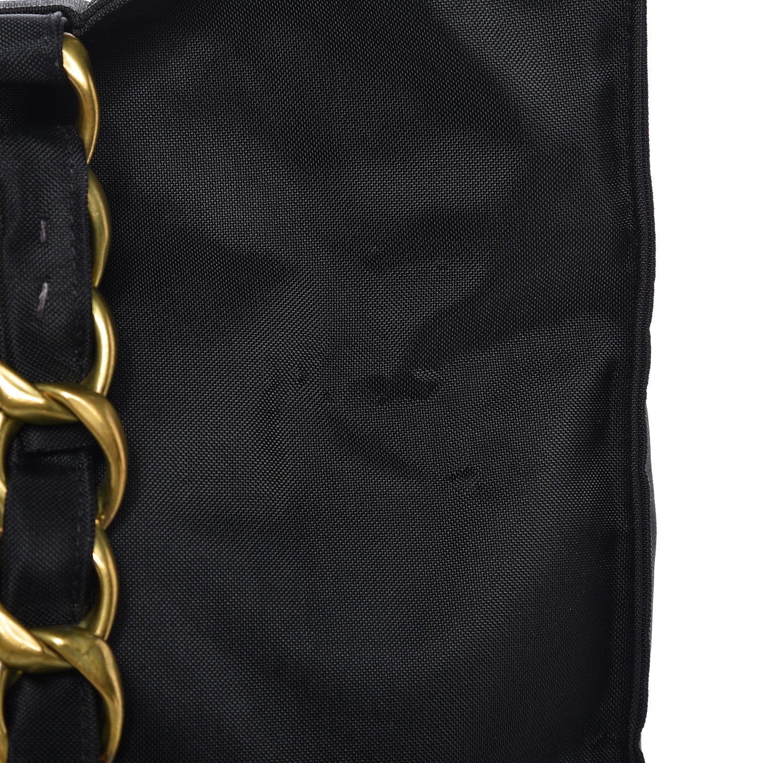 Chanel Canvas Chain Jumbo CC Tote Black 12 of 16