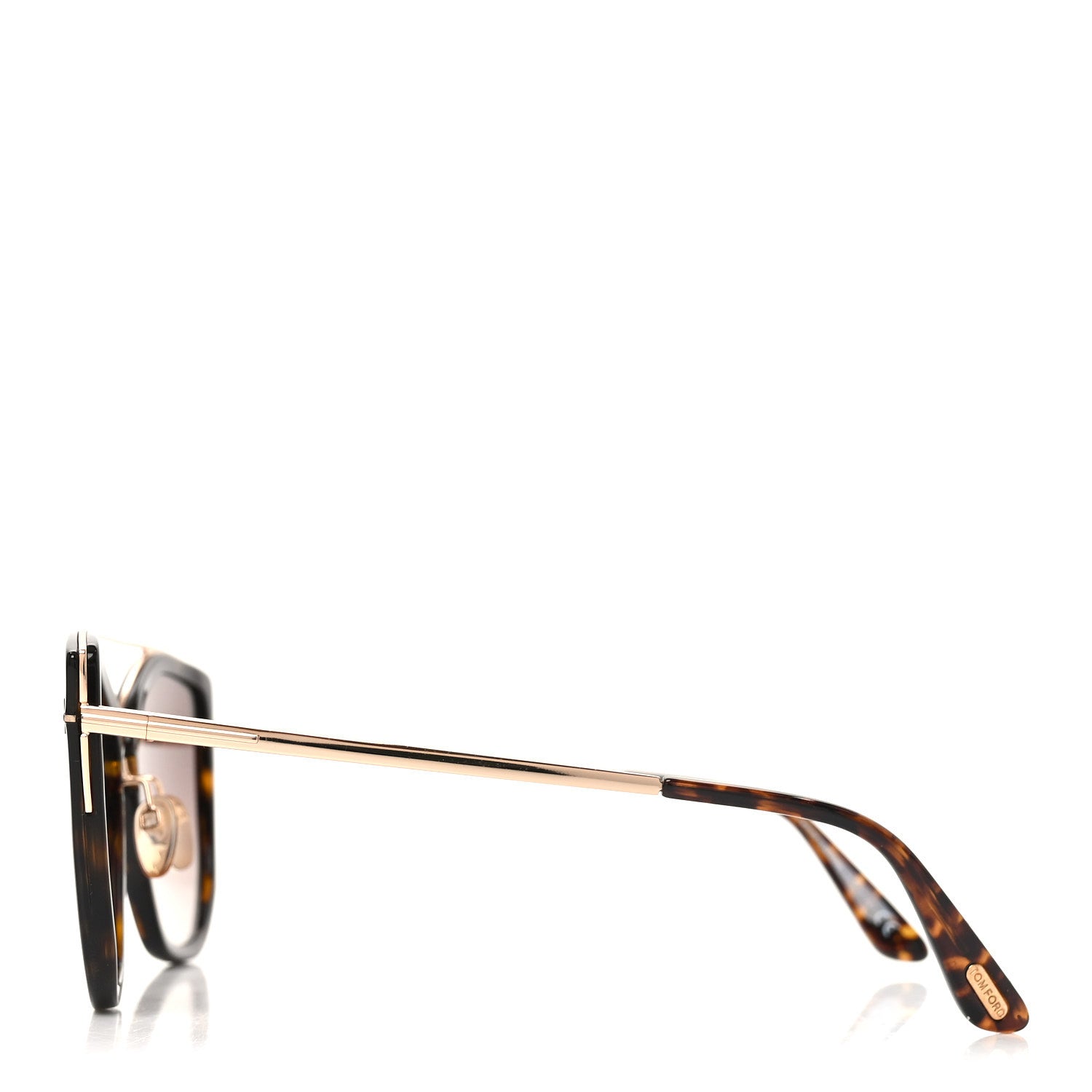 Tom Ford Dahlia 02 Sunglasses TF648 Tortoise 3 of 7